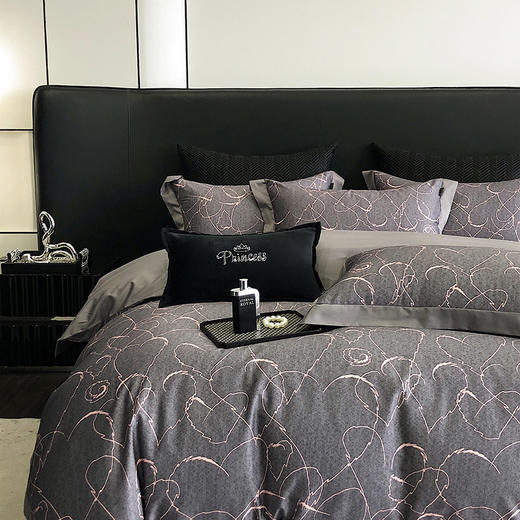 【清仓229元起/套】轻奢高端100支新疆长绒棉四件套  烫绣设计全棉套件（礼盒装）【不支持退换货】 商品图14