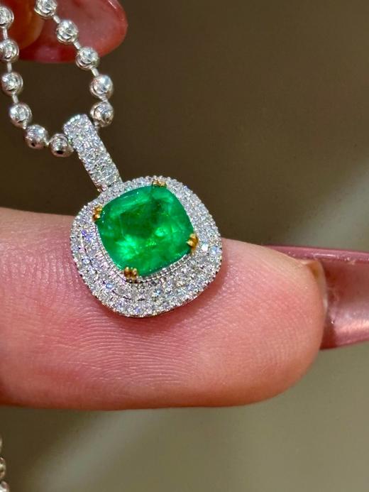 1.2ct糖塔祖母绿吊坠 商品图3