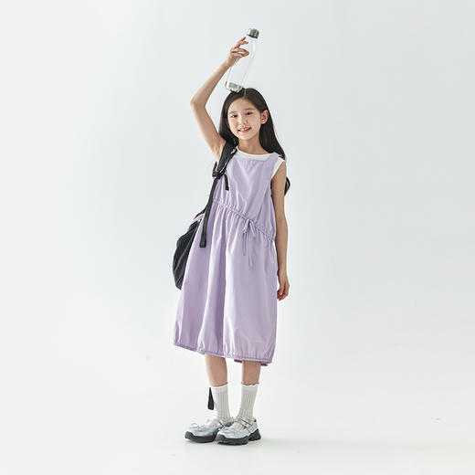 棵初 2025春夏第二波新品简约工装连衣裙876K256034MJ 商品图2