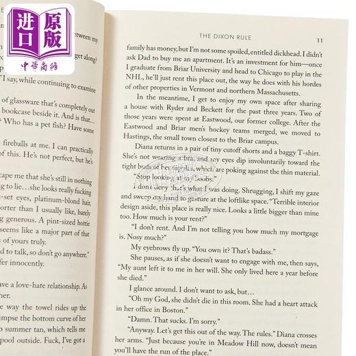 【中商原版】迪克森法则 校园日记系列 第2部 The Dixon Rule Campus Diaries Book 2 英文原版 Elle Kennedy 爱情小说 商品图2
