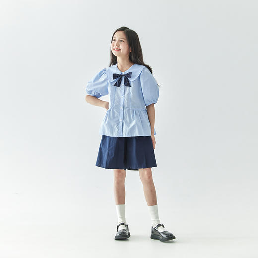 棵初 2025春夏第二波新品休闲小衫879K256039CD/休闲短裤807K256040CD 商品图1