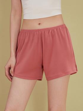 weyo女款兰精莫代尔新款宽松简约休闲居家短裤1755