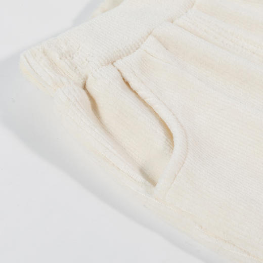 迪士尼童装秋冬新款女童保暖松紧长裤儿童复古时尚开叉微喇裤ZD3CK001
 商品图9