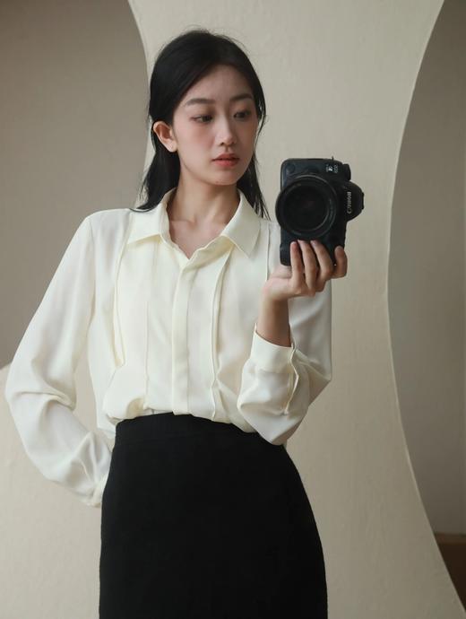 LPIUTY品牌直发⚠️蚕丝双绉长袖衬衫 C12TJ-99950 商品图4