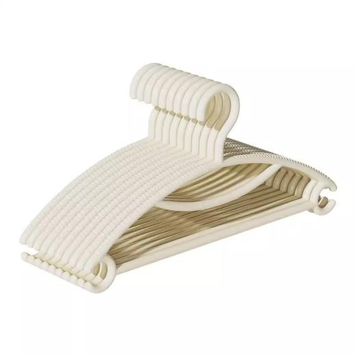 「29.9到手40支！升级防滑设计」衣架居家日用挂衣学生宿舍用衣架子无痕衣服挂架防滑挂衣撑收纳整理加粗防风 商品图3