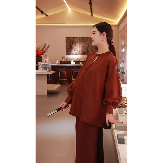 【抖音专属】新中式上衣(25708032龙战高定款） 商品图6