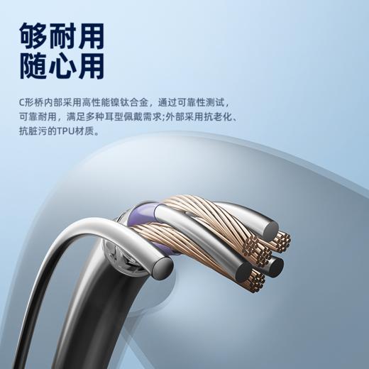 「瑞士品牌」AURARO 耳夹式真无线蓝牙耳机 开放式舒适佩戴 超长续航G126 商品图3