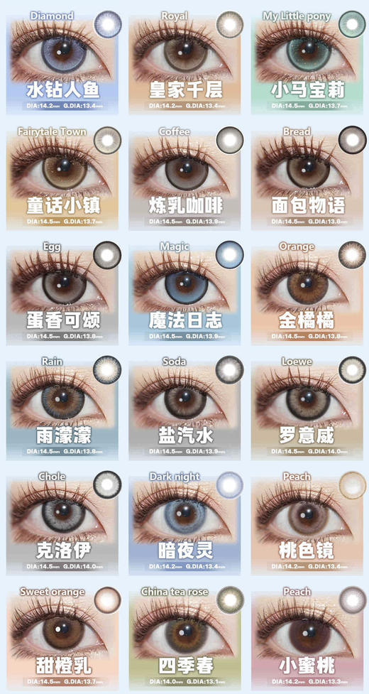 2025Budercon 38活动；都是原创款式！年抛活动 99/3副；包邮送伴侣盒；下单再送盲盒一个！ 商品图1