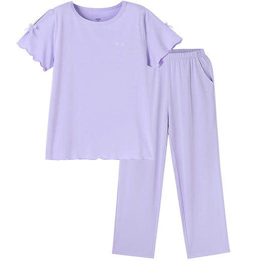 女童7A抗菌家居服套装夏季新款安奈儿童装实体店同款JG521703 商品图9