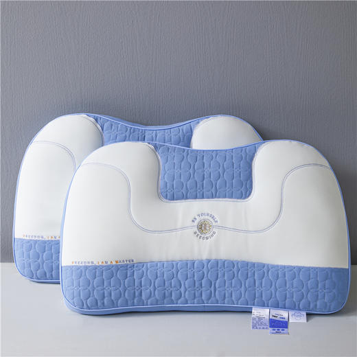 自然醒4D乳胶护颈小圆枕倍护工学枕头护颈椎助睡眠侧睡枕家用成人单人枕芯学生宿舍枕XK 商品图4