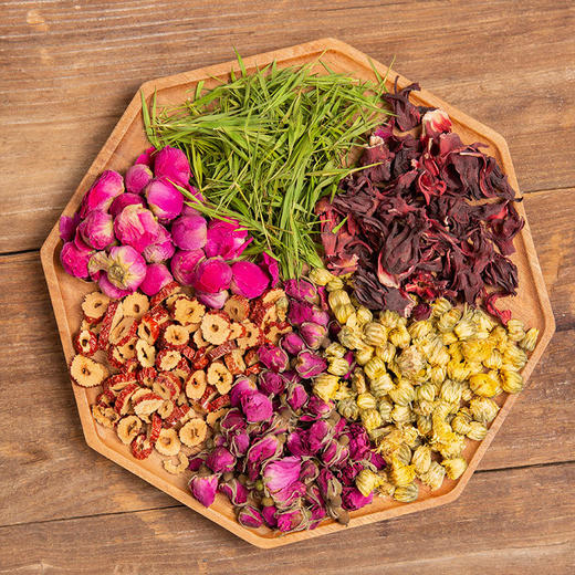 「4瓶礼盒装！花茶礼品」4瓶装组合花茶礼盒中秋节菊花教师节花草茶伴手礼物茶饮 商品图2