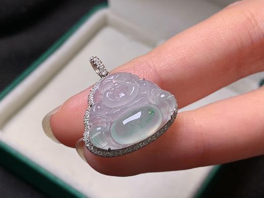 佛公翡翠吊坠 商品图3