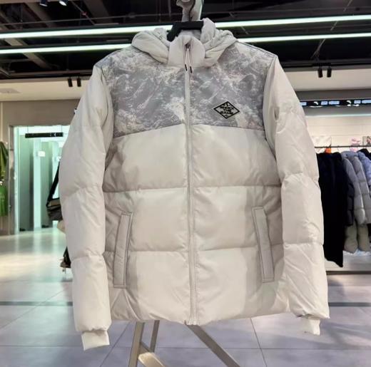 安踏男2024冬季新款冰甲羽绒保暖防风防泼水连帽羽绒服152441908N 商品图1
