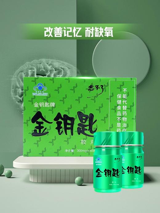 金钥匙 耐缺氧 备战中高考学生补脑鱼油 商品图1
