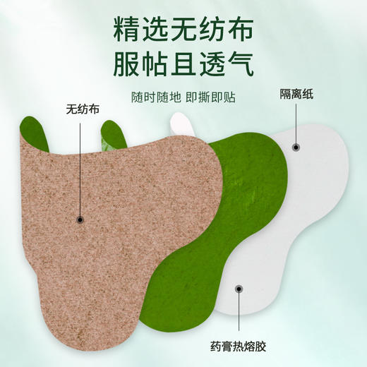 雷允上艾草生姜颈椎贴12贴/盒 商品图2