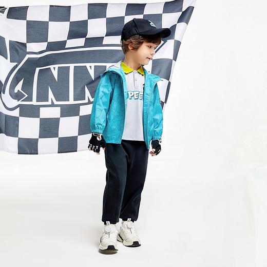 男女童全腰针织长裤春季新款安奈儿童装实体店同款XM516729 商品图5