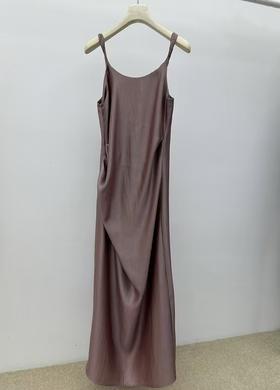 【门店同款】ENJOY春季气质褶皱吊带裙 160351387