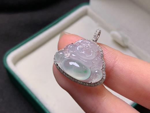 佛公翡翠吊坠 商品图0