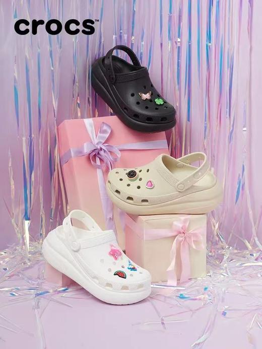 Crocs卡骆驰泡芙洞洞鞋沙滩鞋厚底男女鞋 商品图0