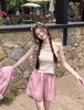 夏装搭配一整套【85%天丝】2025新款网红炸街防晒衬衫+背心➕短裤三件套装-喜出 商品缩略图2