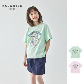 棵初 2025春夏第二波新品童趣印花休闲短袖T恤860K256043CD