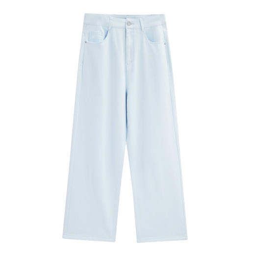 IEF/爱依服2025长裤春季 韩版简约气质通勤百搭显瘦阔腿裤N0104 商品图5