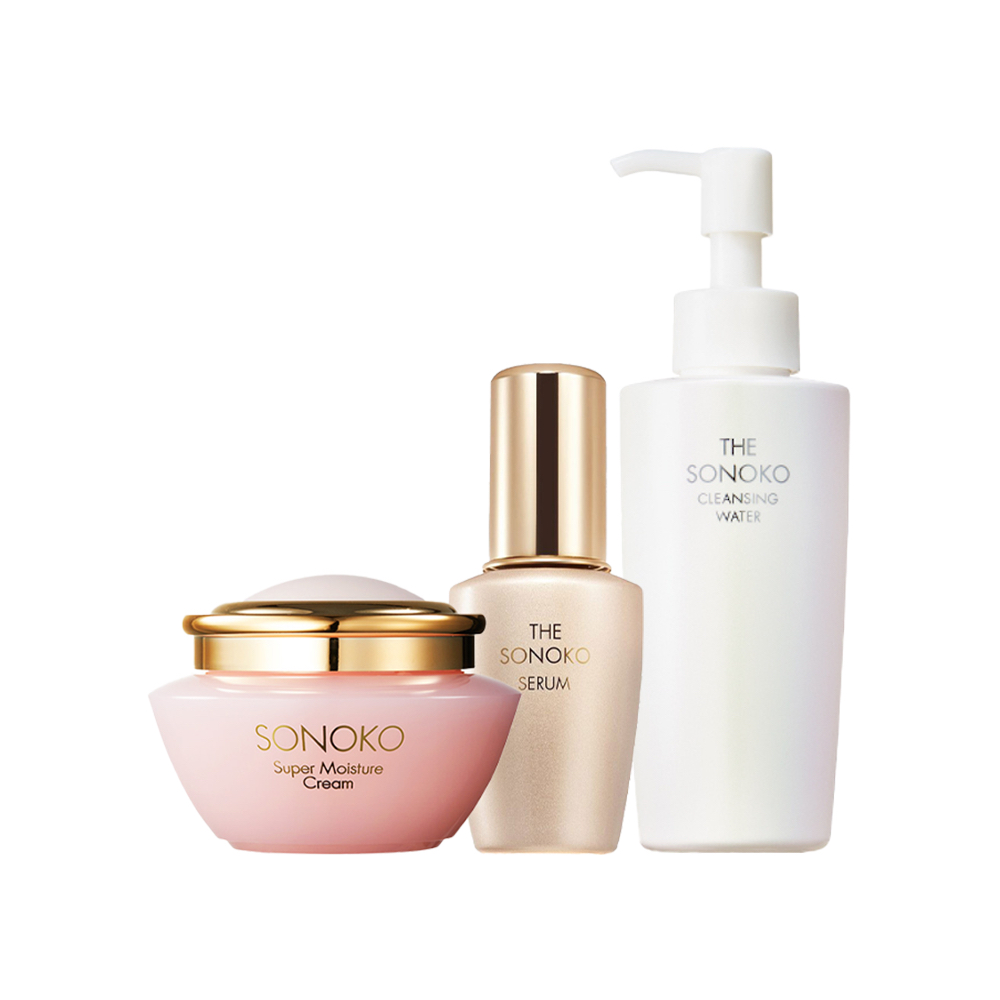 银座SONOKO荘能子 焕彩润肤精华霜50g/美焕精华液30mL/臻蕴美肌精华液30mL/臻蕴光采精华霜45g 日本进口