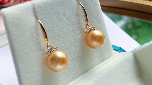 9mm-10mm金珠耳坠 商品图3