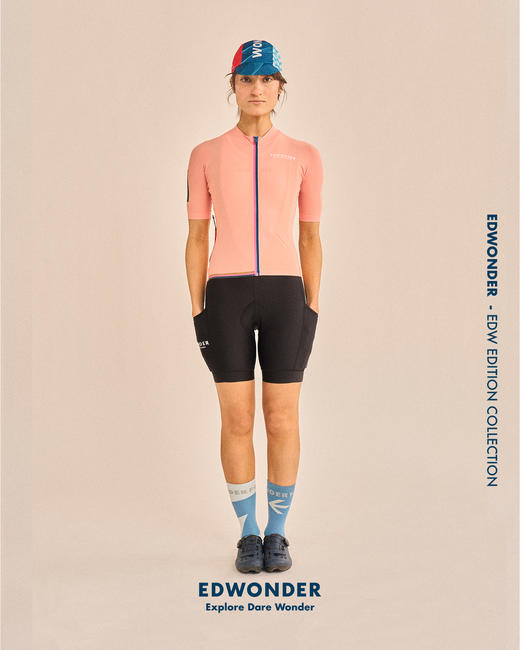 EdW超轻(女)车衣3.0- 蜜桃橙 Jersey 商品图2