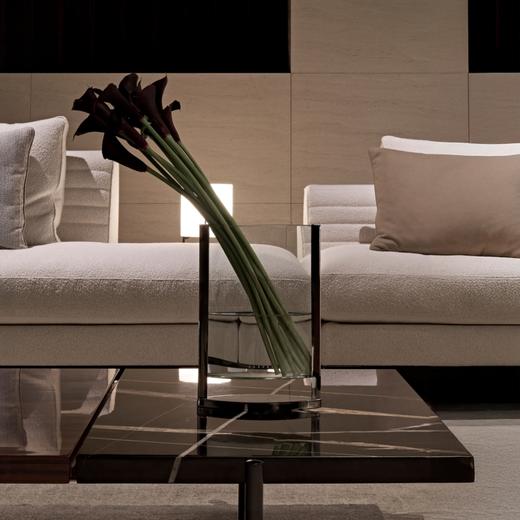 凌缘银边花瓶 RESONG日诵家居 玻璃花器插花饰品 商品图5