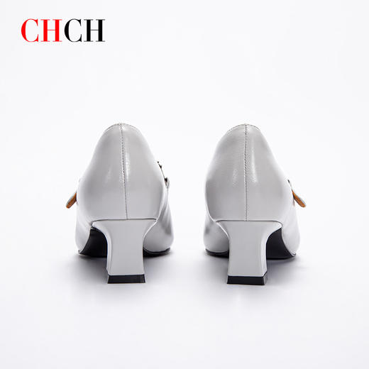 CHCH时尚女鞋羊皮玛丽珍休闲平衡鞋CO1B5491 商品图5