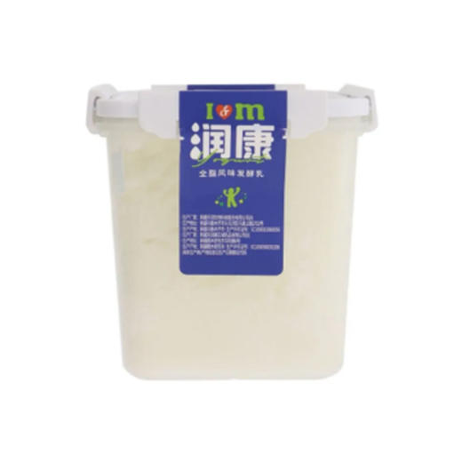 天润润康全脂风味发酵乳1000g 商品图0