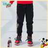 迪士尼秋冬男童卫裤加绒保暖束脚长裤中大童外出裤学生裤ZD3CK003 商品缩略图1