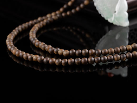 XY0006原创沉香+翡翠龙鱼挂件 商品图6