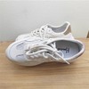 行2024年夏季新款24209105时尚超轻系带透气单网运动小白鞋 商品缩略图2