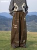 早乙女惠子saotome/STMCK244461/涂鸦阔腿裤 商品缩略图3