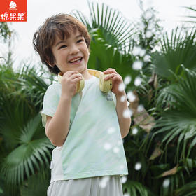 棉果果夏季商场专柜同款男童速干短袖T恤运动T恤M212140425280