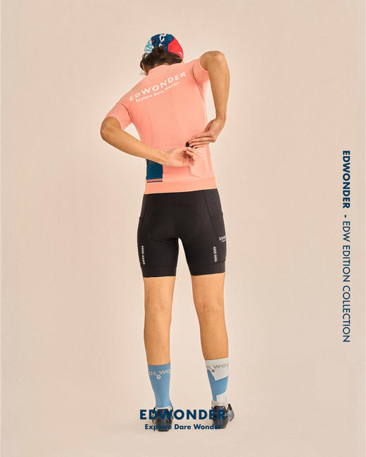 EdW超轻(女)车衣3.0- 蜜桃橙 Jersey 商品图4