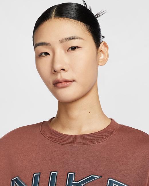 Nike 耐克Sportswear Phoenix Fleece 女子 Oversize 风加绒圆领标志运动衫FV7675-218 商品图2