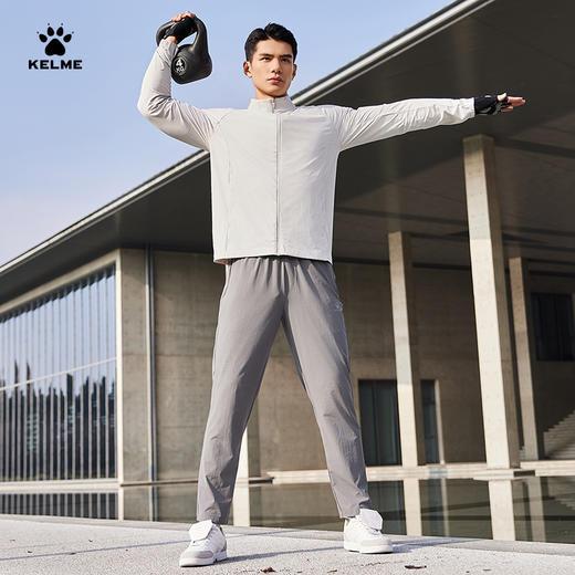 卡尔美2025新款综训系列男士针织外套 商品图9