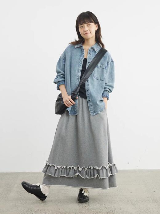 步履不停/5A41139C/花边下摆针织半裙 商品图1