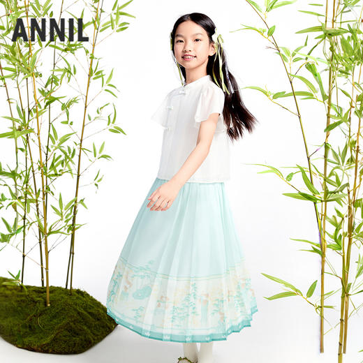 女童套装夏季新款安奈儿童装实体店同款AG521661 商品图2