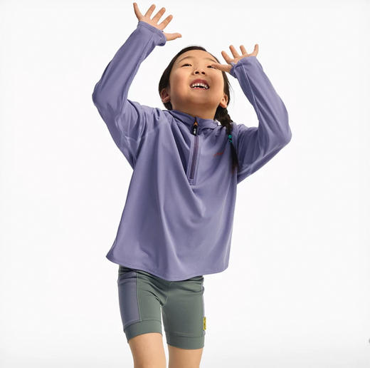 OUTnABOUT出门走走 25ss 速干防晒运动带帽长袖T恤 商品图2