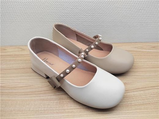 豪行新款23326615真皮时尚休闲低跟女鞋单鞋皮鞋 商品图0