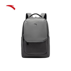 安踏双肩包 大容量通勤包运动背包减负电脑包简约黑色背包192517153