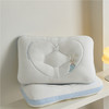 自然醒A类全棉双层纱儿童枕芯6岁以上全棉双层纱单人枕头护颈枕家用一对装学生小枕头XK 商品缩略图7
