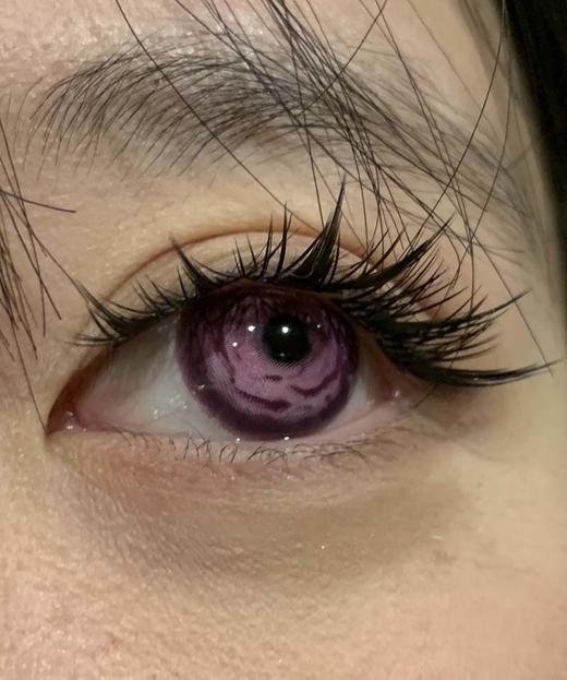 illusionDuck 半年抛  像素玫瑰星 直径14.5mm着色13.9mm 商品图1