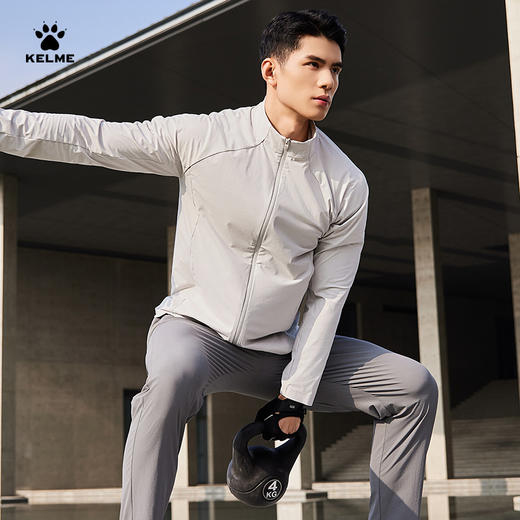 卡尔美2025新款综训系列男士针织外套 商品图6