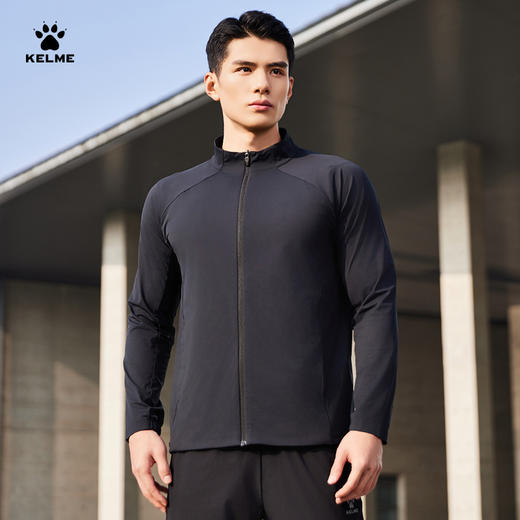 卡尔美2025新款综训系列男士针织外套 商品图2