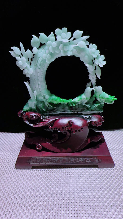 620896翡翠摆件【喜上眉梢】 商品图4